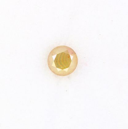 0.55 CT Brilliant Cut Round Yellow Natural Diamond For Engagement Ring - JayKrishna Diamond