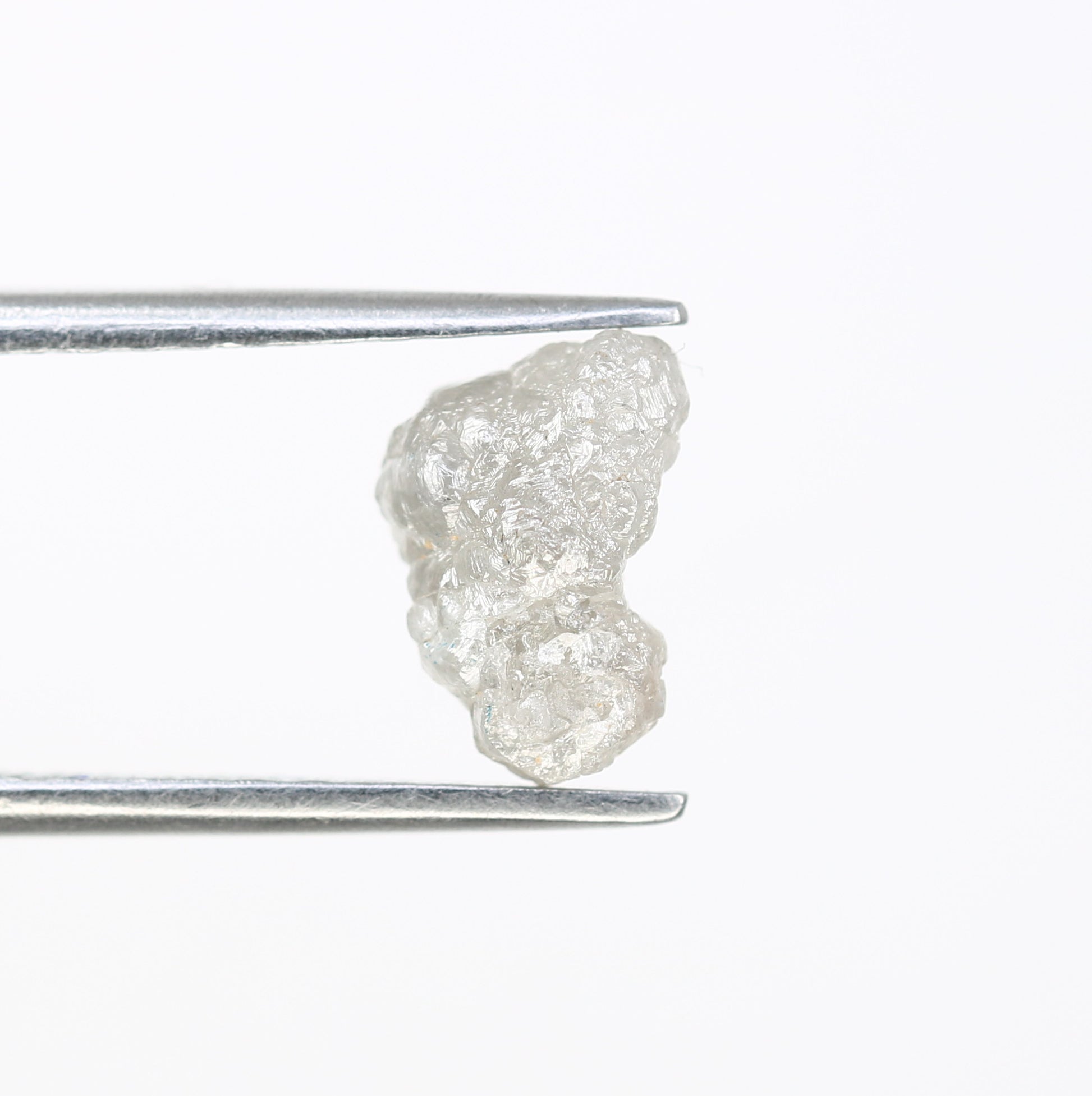1.80 CT Rough White Color Natural Raw Uncut Irregular Shape Diamond For Wedding Ring - JayKrishna Diamond