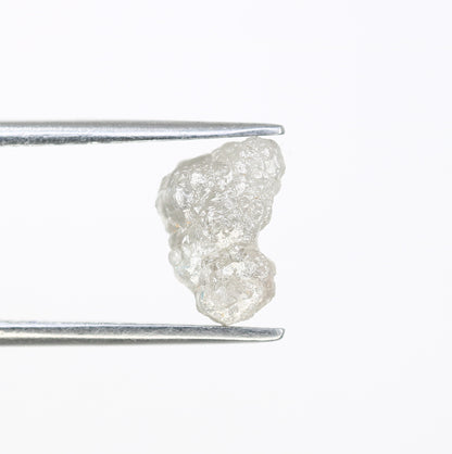 1.80 CT Rough White Color Natural Raw Uncut Irregular Shape Diamond For Wedding Ring - JayKrishna Diamond