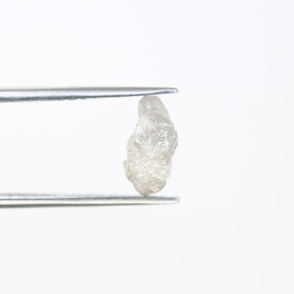 1.80 CT Rough White Color Natural Raw Uncut Irregular Shape Diamond For Wedding Ring - JayKrishna Diamond