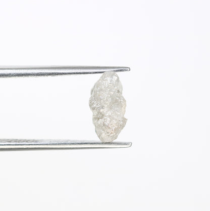 1.80 CT Rough White Color Natural Raw Uncut Irregular Shape Diamond For Wedding Ring - JayKrishna Diamond