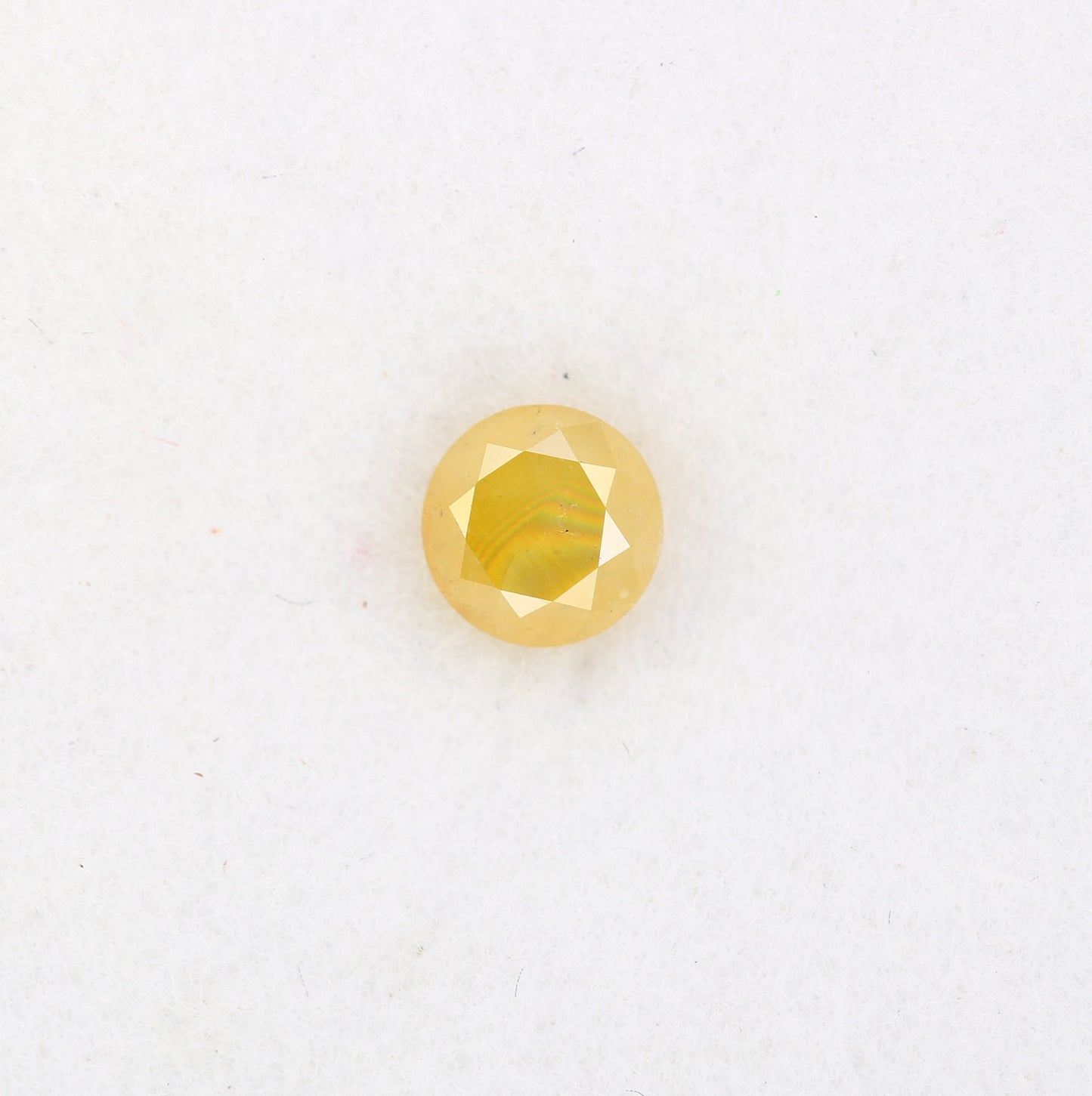 0.46 CT Yellow Loose Brilliant Cut Round Diamond For Engagement Ring - JayKrishna Diamond