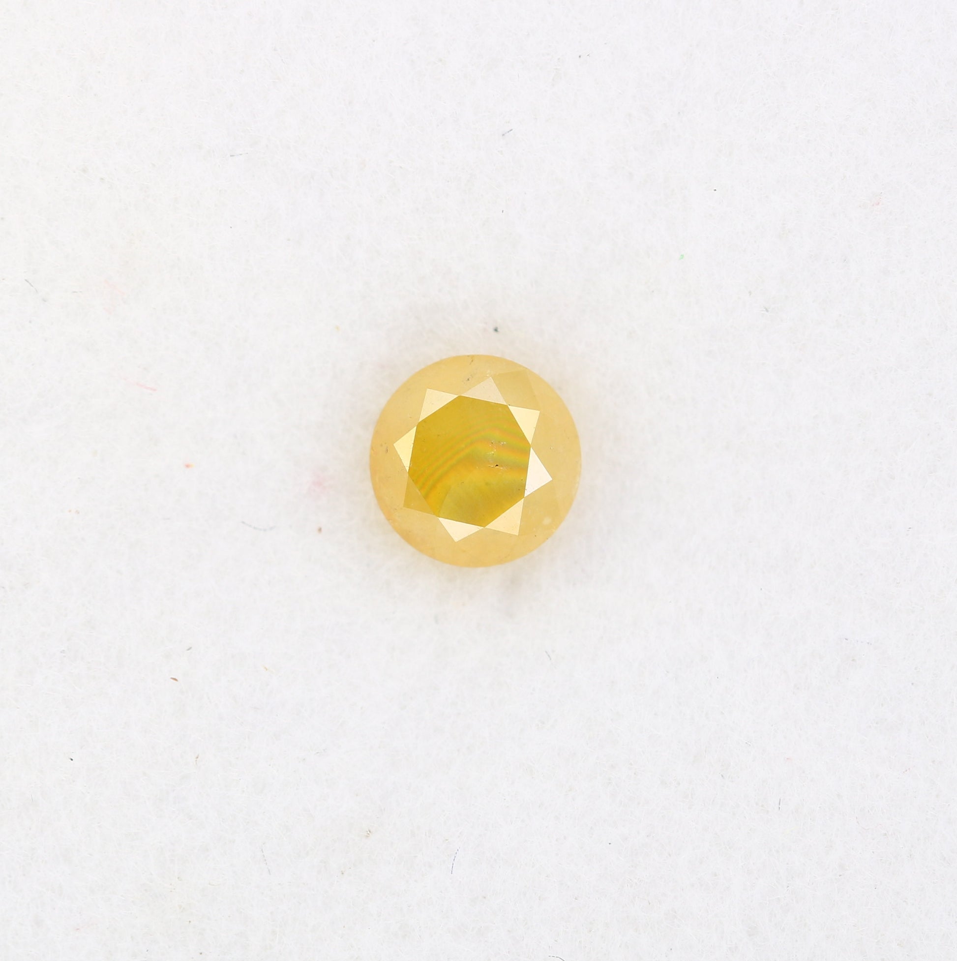0.46 CT Yellow Loose Brilliant Cut Round Diamond For Engagement Ring - JayKrishna Diamond