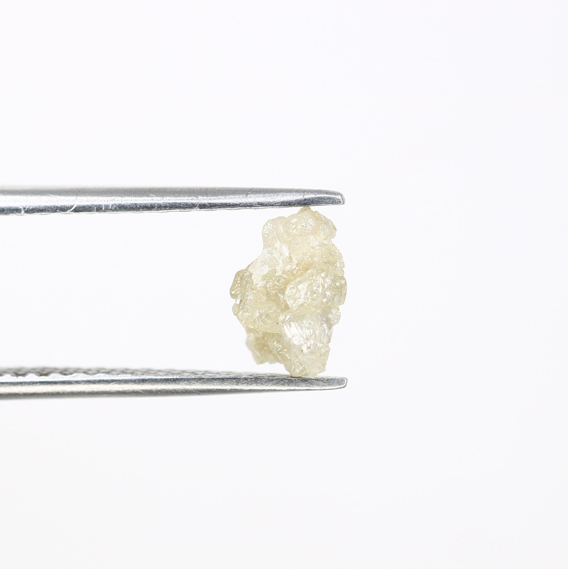 1.38 CT Rough Grey Raw Uncut Irregular Shape Diamond For Engagement Ring - JayKrishna Diamond