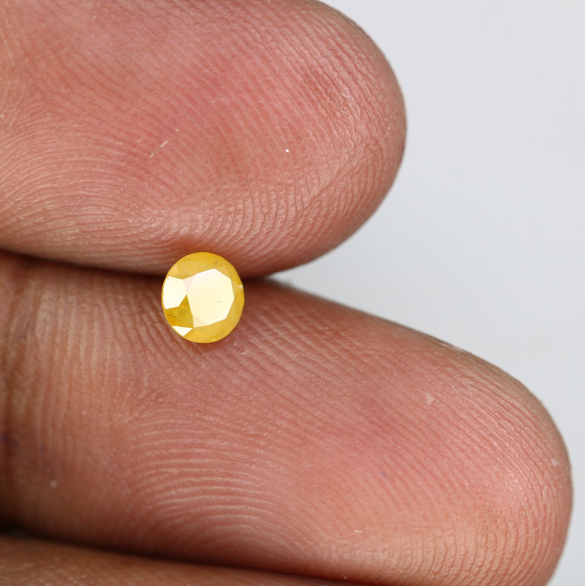 0.46 CT Yellow Loose Brilliant Cut Round Diamond For Engagement Ring - JayKrishna Diamond