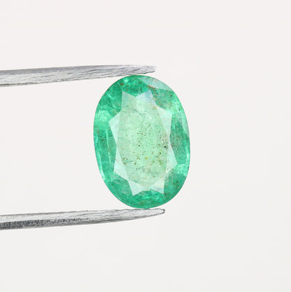 1.98 CT Oval Cut Loose Green Emerald Sapphire Gemstone For Proposal Ring - JayKrishna Diamond