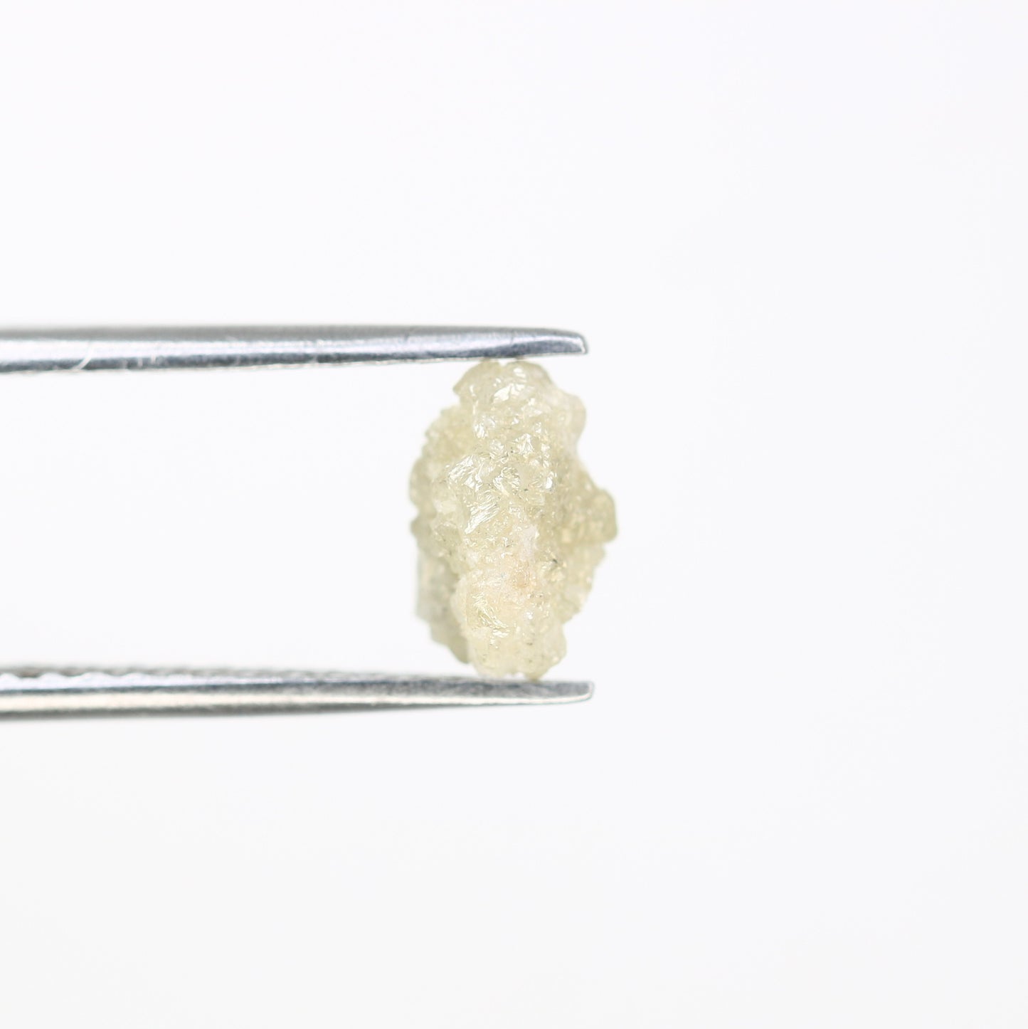 1.38 CT Rough Grey Raw Uncut Irregular Shape Diamond For Engagement Ring - JayKrishna Diamond