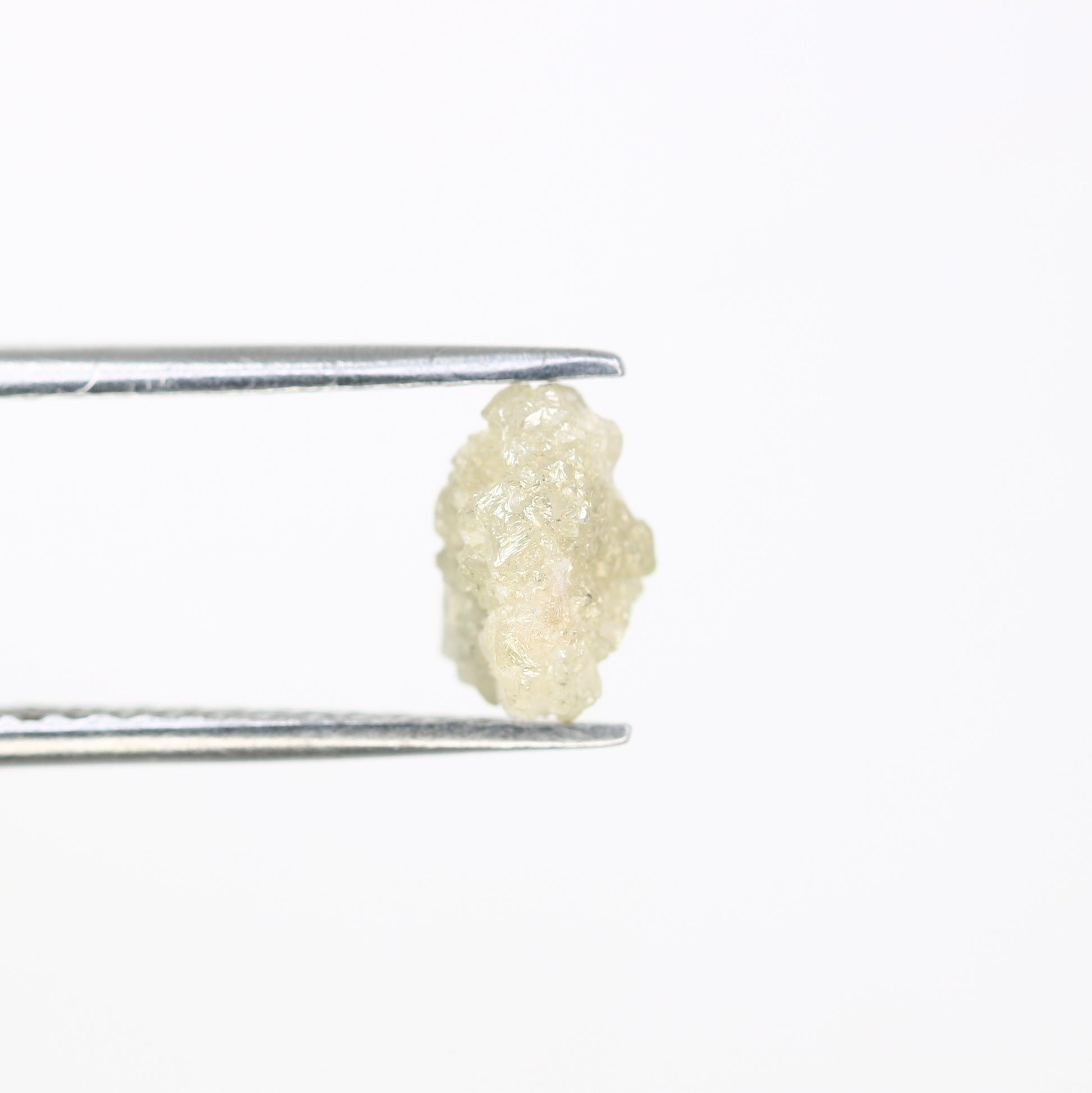 1.38 CT Rough Grey Raw Uncut Irregular Shape Diamond For Engagement Ring - JayKrishna Diamond