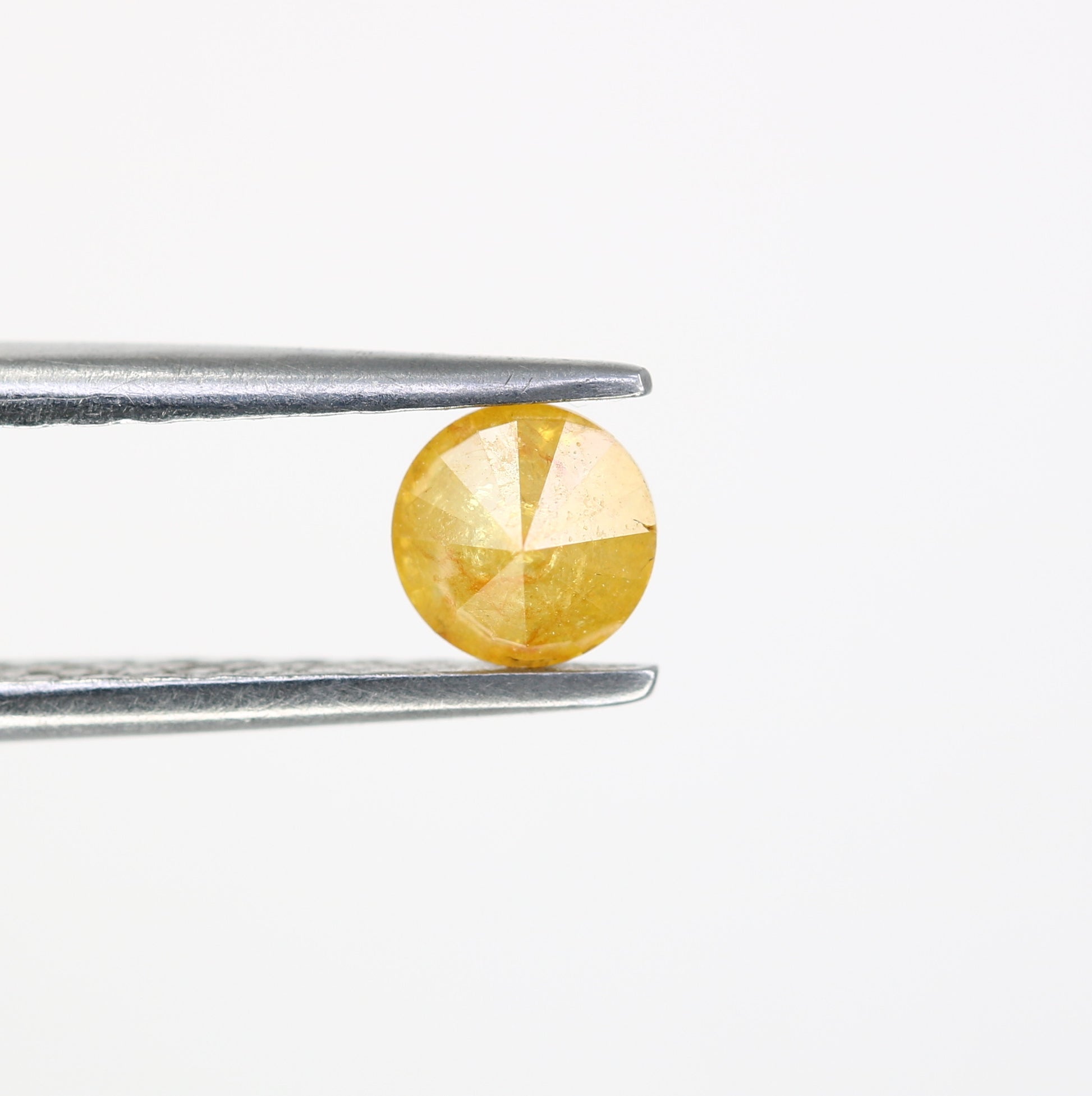 0.50 CT 4.50 x 3.50 MM Yellow Loose Round Brilliant Cut Natural Diamond For Engagement Ring - JayKrishna Diamond