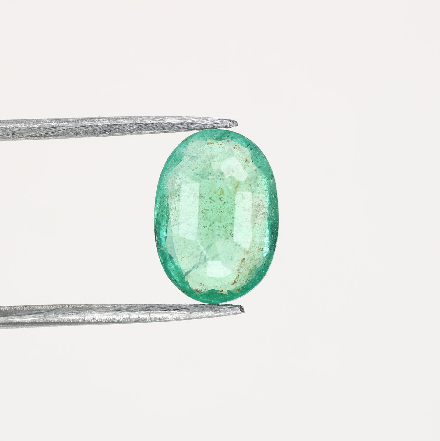 1.98 CT Oval Cut Loose Green Emerald Sapphire Gemstone For Proposal Ring - JayKrishna Diamond