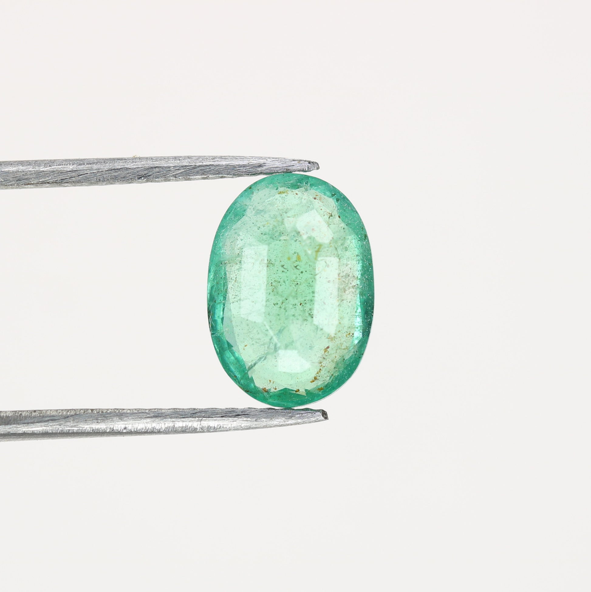 1.98 CT Oval Cut Loose Green Emerald Sapphire Gemstone For Proposal Ring - JayKrishna Diamond