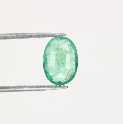 1.98 CT Oval Cut Loose Green Emerald Sapphire Gemstone For Proposal Ring - JayKrishna Diamond