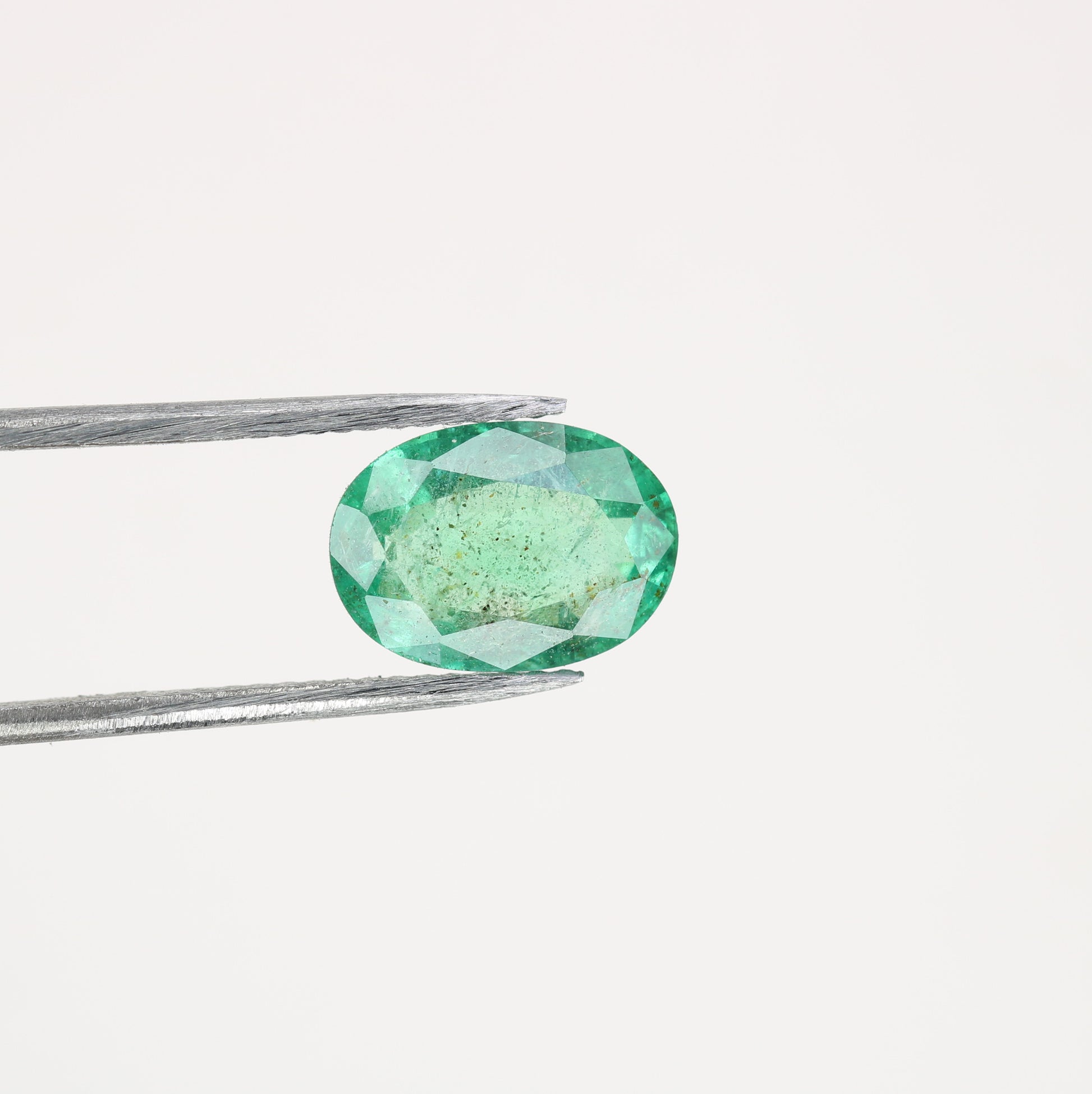 1.98 CT Oval Cut Loose Green Emerald Sapphire Gemstone For Proposal Ring - JayKrishna Diamond