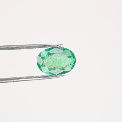 1.98 CT Oval Cut Loose Green Emerald Sapphire Gemstone For Proposal Ring - JayKrishna Diamond