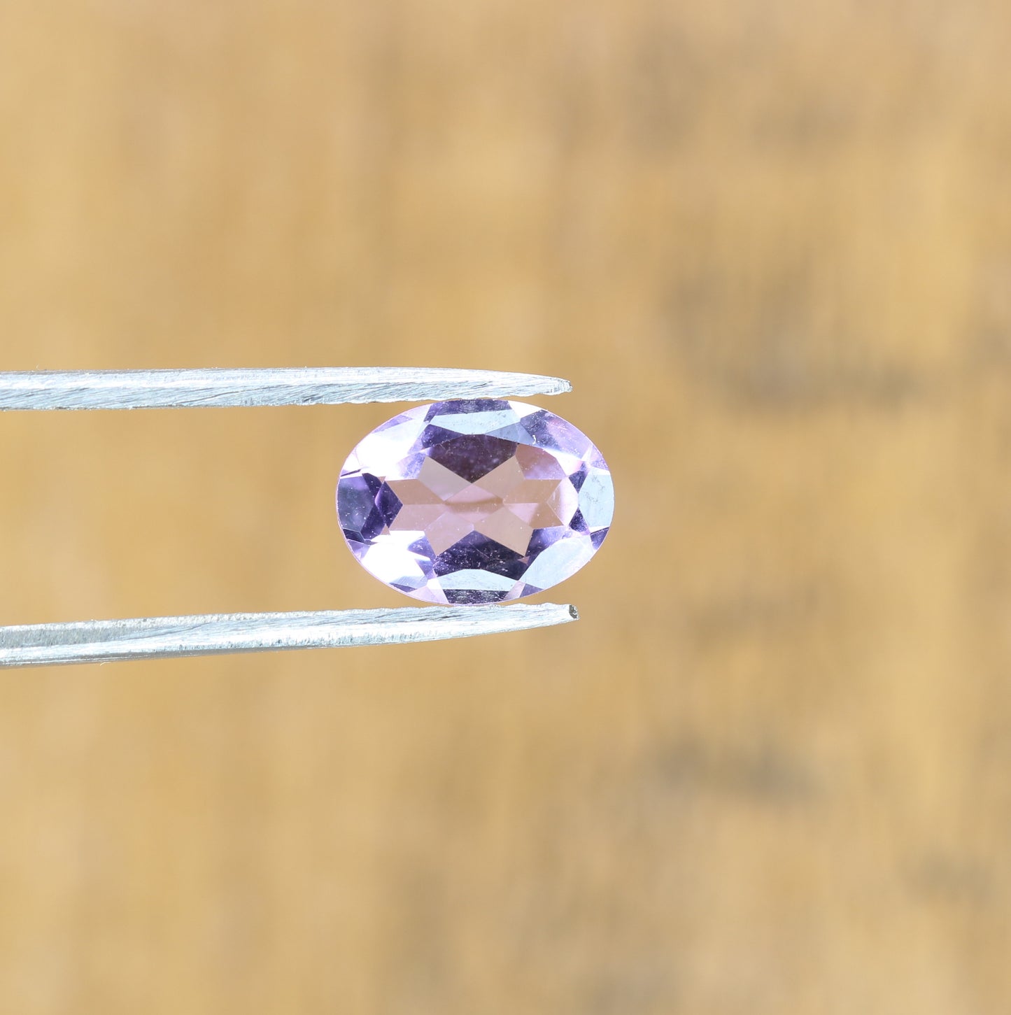 0.95 CT Purple Amethyst Loose Oval Cut Gemstone For Proposal Ring - JayKrishna Diamond