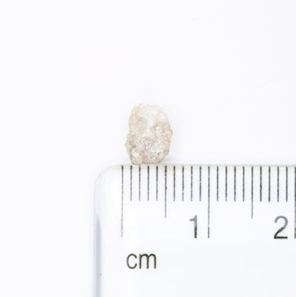 1.20 CT Rough Irregular Shape Natural White Color Raw Uncut Diamond For Wedding Ring - JayKrishna Diamond