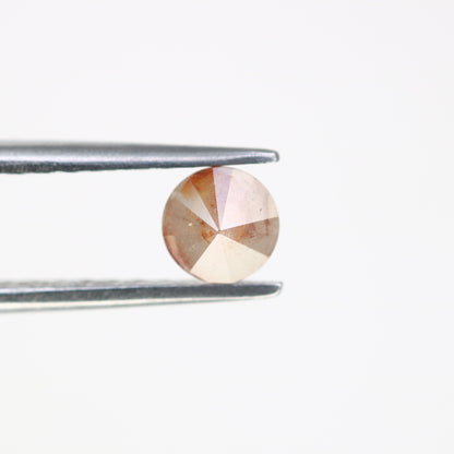 0.58 CT Loose Round Brilliant Cut Grey Diamond – Elegant Gem for Unique Engagement Rings - JayKrishna Diamond