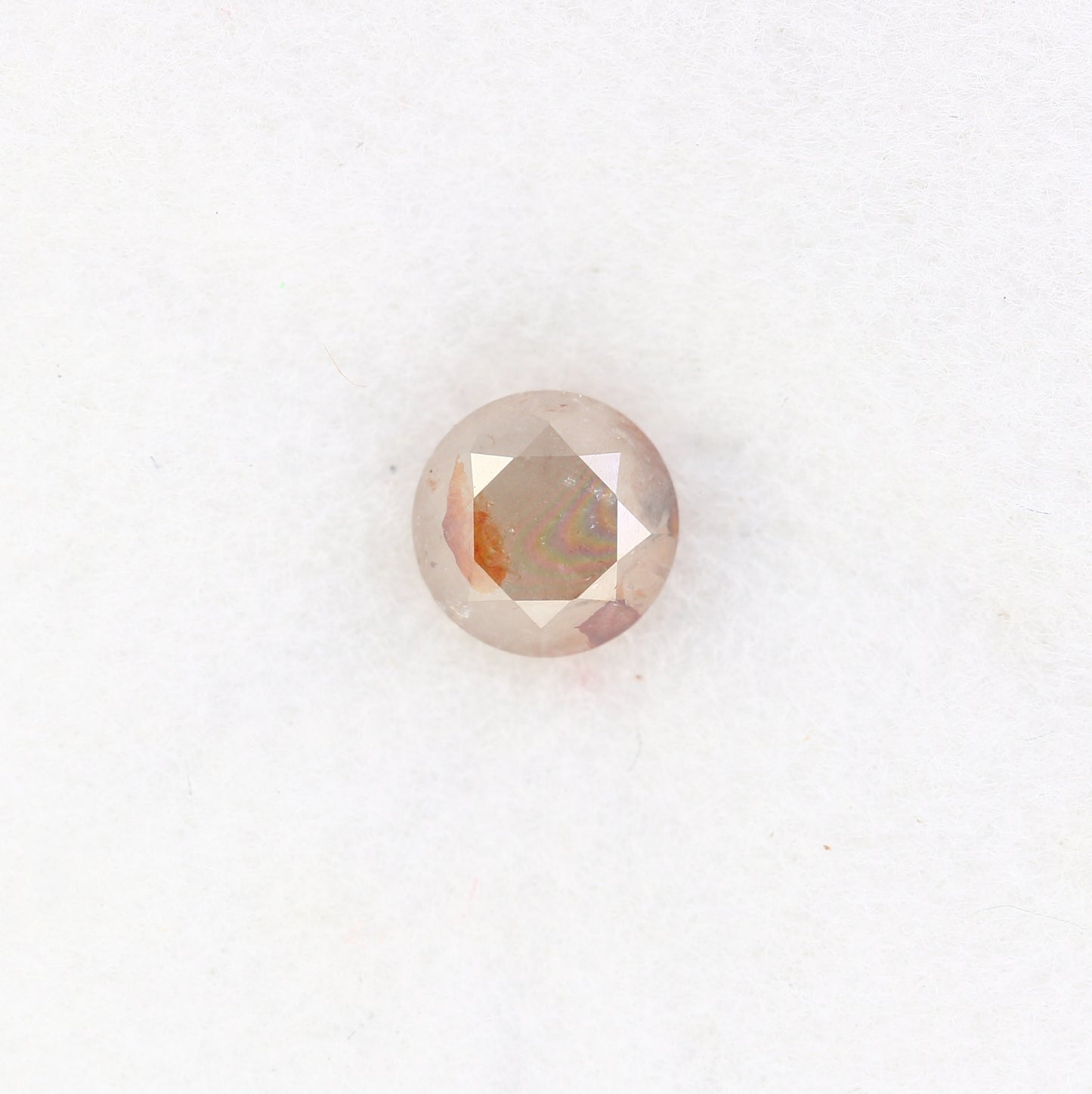 0.58 CT Loose Round Brilliant Cut Grey Diamond – Elegant Gem for Unique Engagement Rings - JayKrishna Diamond