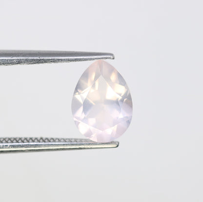 1.06 CT 8.10 MM Beautiful Pear Shape Rose Quartz Gemstone For Pendant - JayKrishna Diamond