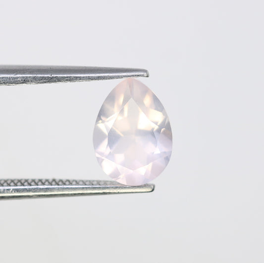 1.06 CT 8.10 MM Beautiful Pear Shape Rose Quartz Gemstone For Pendant - JayKrishna Diamond
