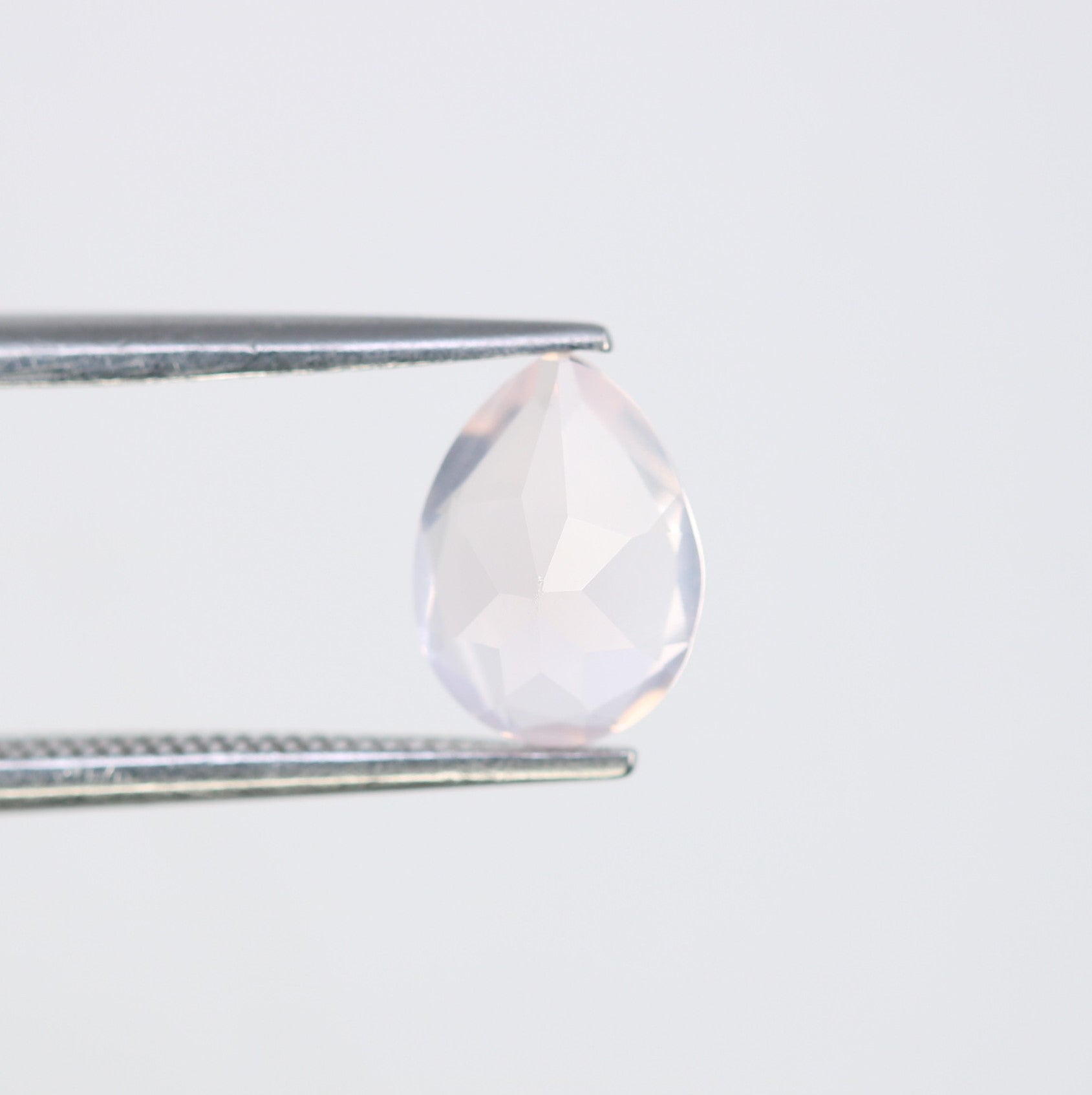 1.06 CT 8.10 MM Beautiful Pear Shape Rose Quartz Gemstone For Pendant - JayKrishna Diamond