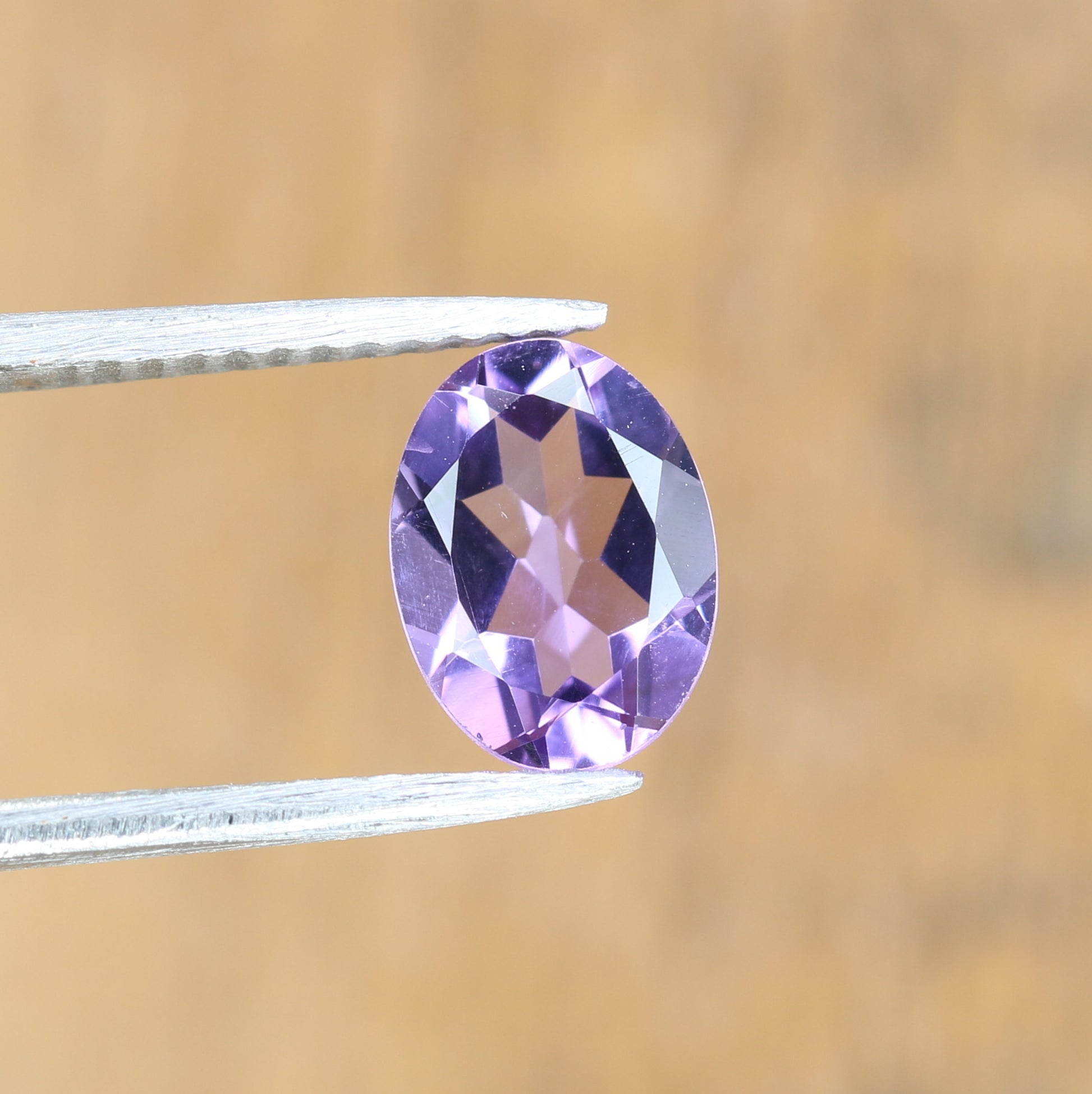 1.01 CT 8.40 MM Purple Amethyst Oval Cut Loose Gemstone For Engagement Ring - JayKrishna Diamond