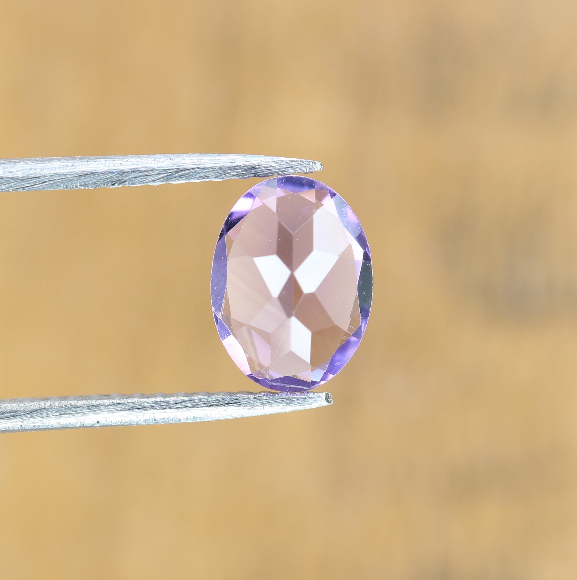 1.01 CT 8.40 MM Purple Amethyst Oval Cut Loose Gemstone For Engagement Ring - JayKrishna Diamond