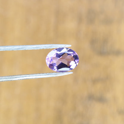 1.01 CT 8.40 MM Purple Amethyst Oval Cut Loose Gemstone For Engagement Ring - JayKrishna Diamond