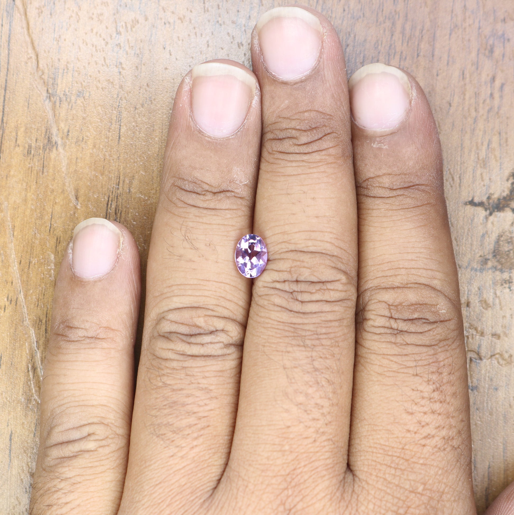 1.01 CT 8.40 MM Purple Amethyst Oval Cut Loose Gemstone For Engagement Ring - JayKrishna Diamond