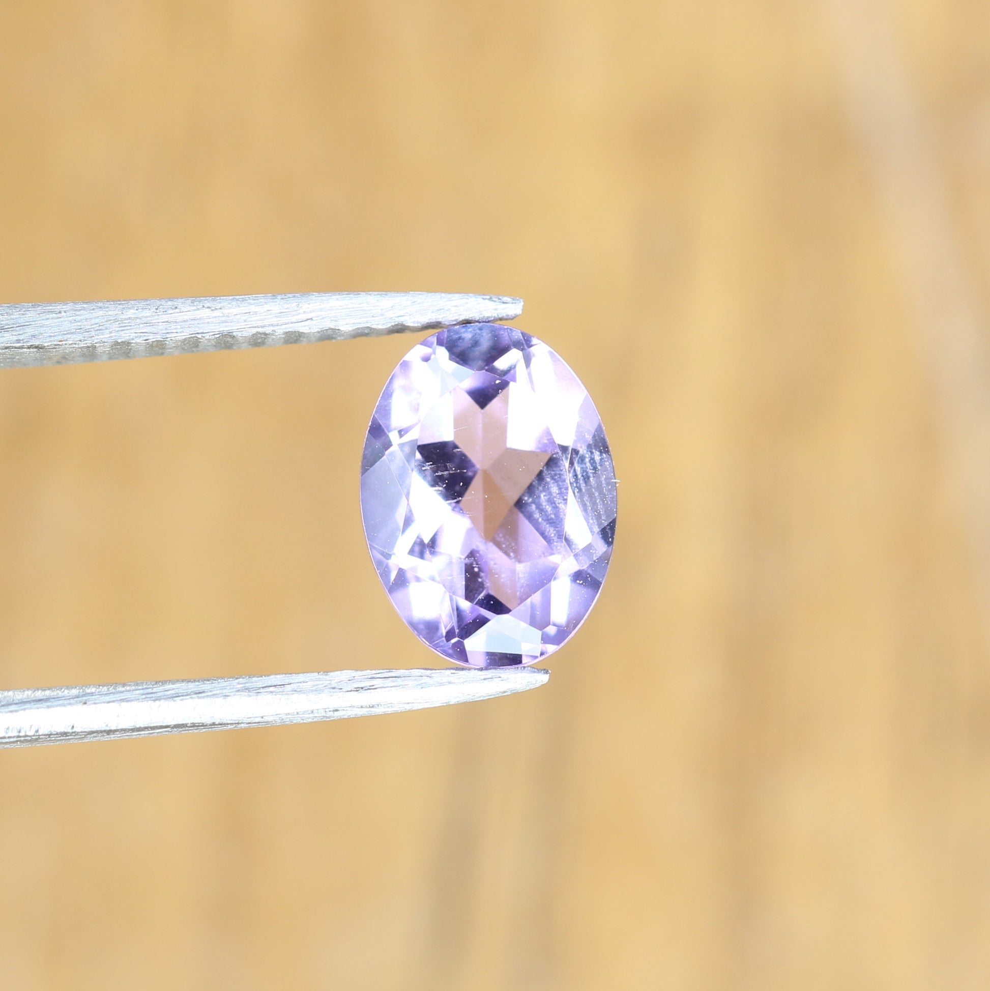 1.11 CT Purple Amethyst Loose Oval Shape Galaxy Natural Gemstone For Engagement Ring - JayKrishna Diamond