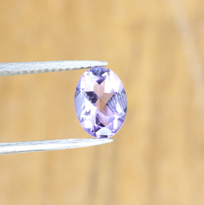 1.11 CT Purple Amethyst Loose Oval Shape Galaxy Natural Gemstone For Engagement Ring - JayKrishna Diamond