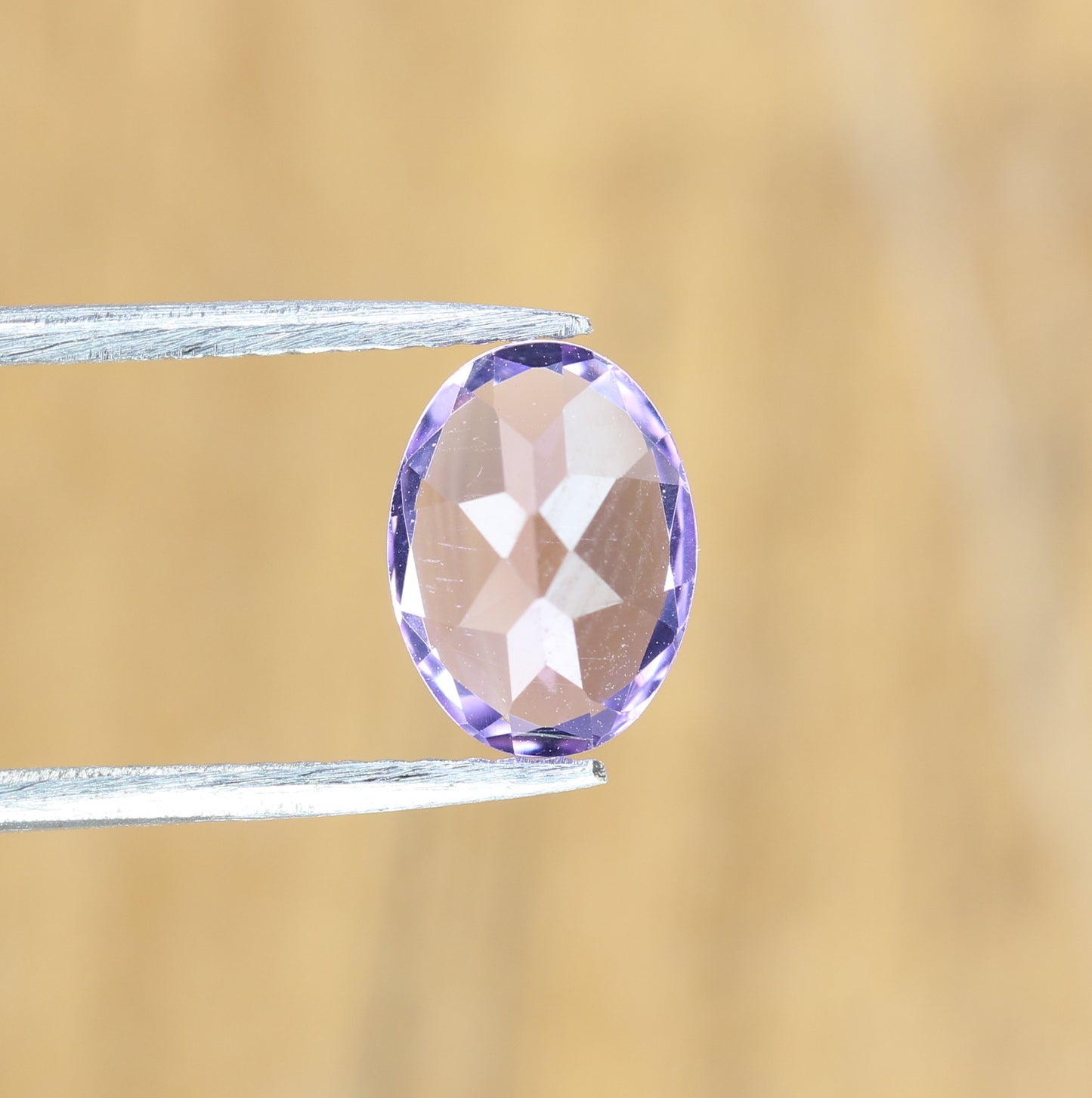 1.11 CT Purple Amethyst Loose Oval Shape Galaxy Natural Gemstone For Engagement Ring - JayKrishna Diamond