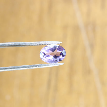 1.11 CT Purple Amethyst Loose Oval Shape Galaxy Natural Gemstone For Engagement Ring - JayKrishna Diamond
