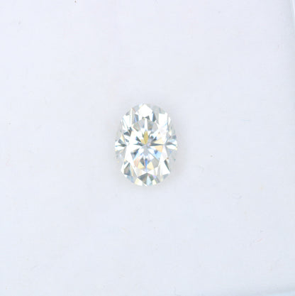 1.44 CT Moissanite Gemstone Oval Cut White Gemstone For Engagement Ring - JayKrishna Diamond