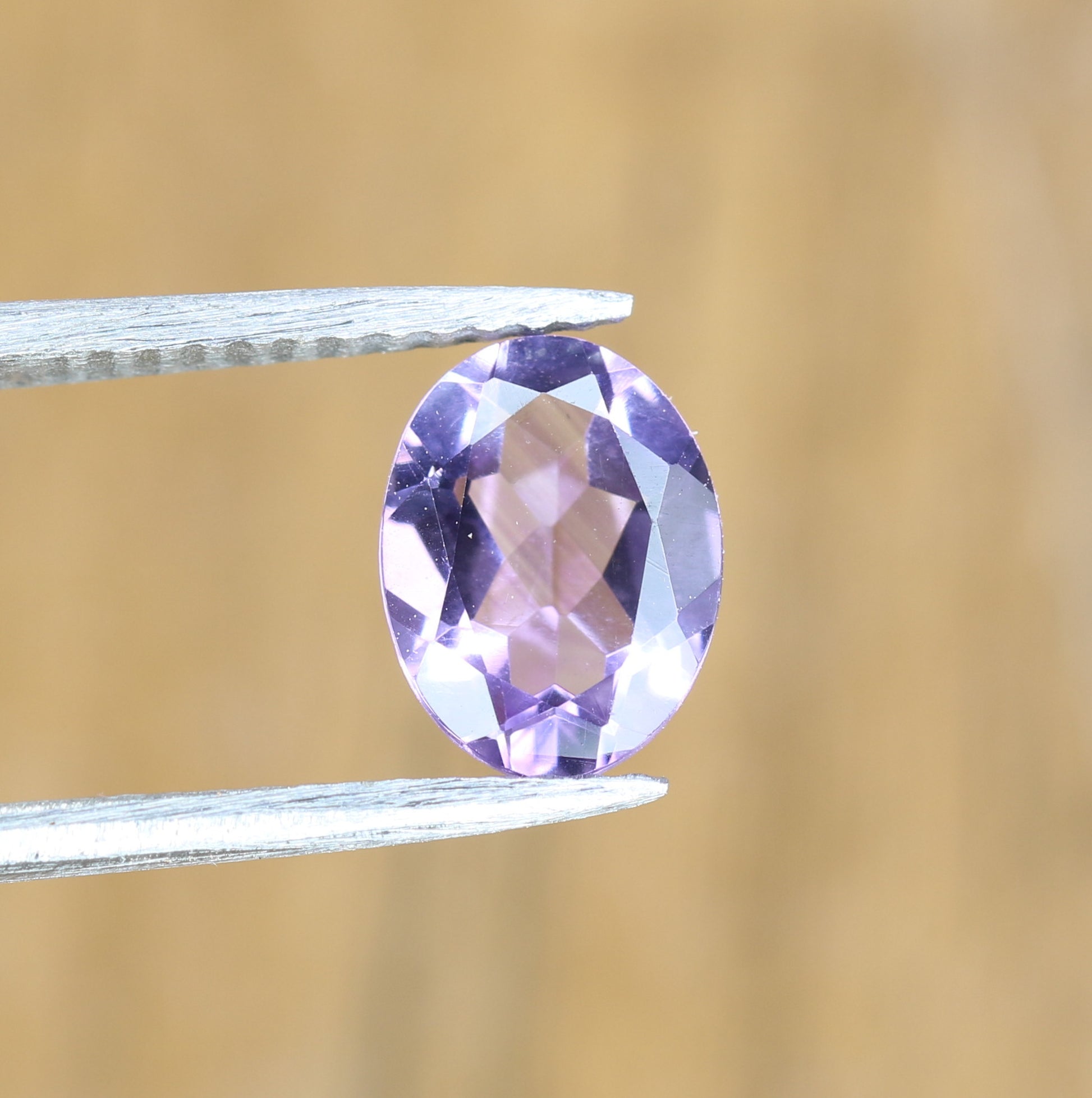 0.94 CT Oval Shape Galaxy Purple Amethyst Natural Gemstone For Designer Jewelry - JayKrishna Diamond