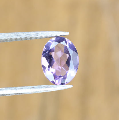 0.94 CT Oval Shape Galaxy Purple Amethyst Natural Gemstone For Designer Jewelry - JayKrishna Diamond
