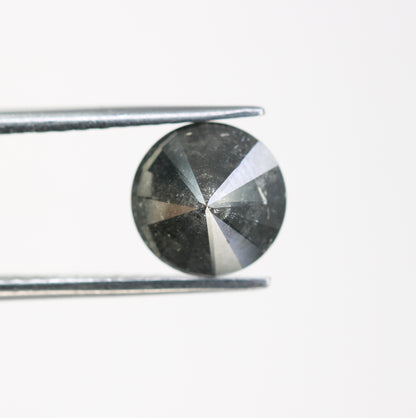 2.30 Carat Salt And Pepper Loose Round Brilliant Cut Diamond For Galaxy Ring - JayKrishna Diamond