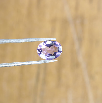 0.94 CT Oval Shape Galaxy Purple Amethyst Natural Gemstone For Designer Jewelry - JayKrishna Diamond