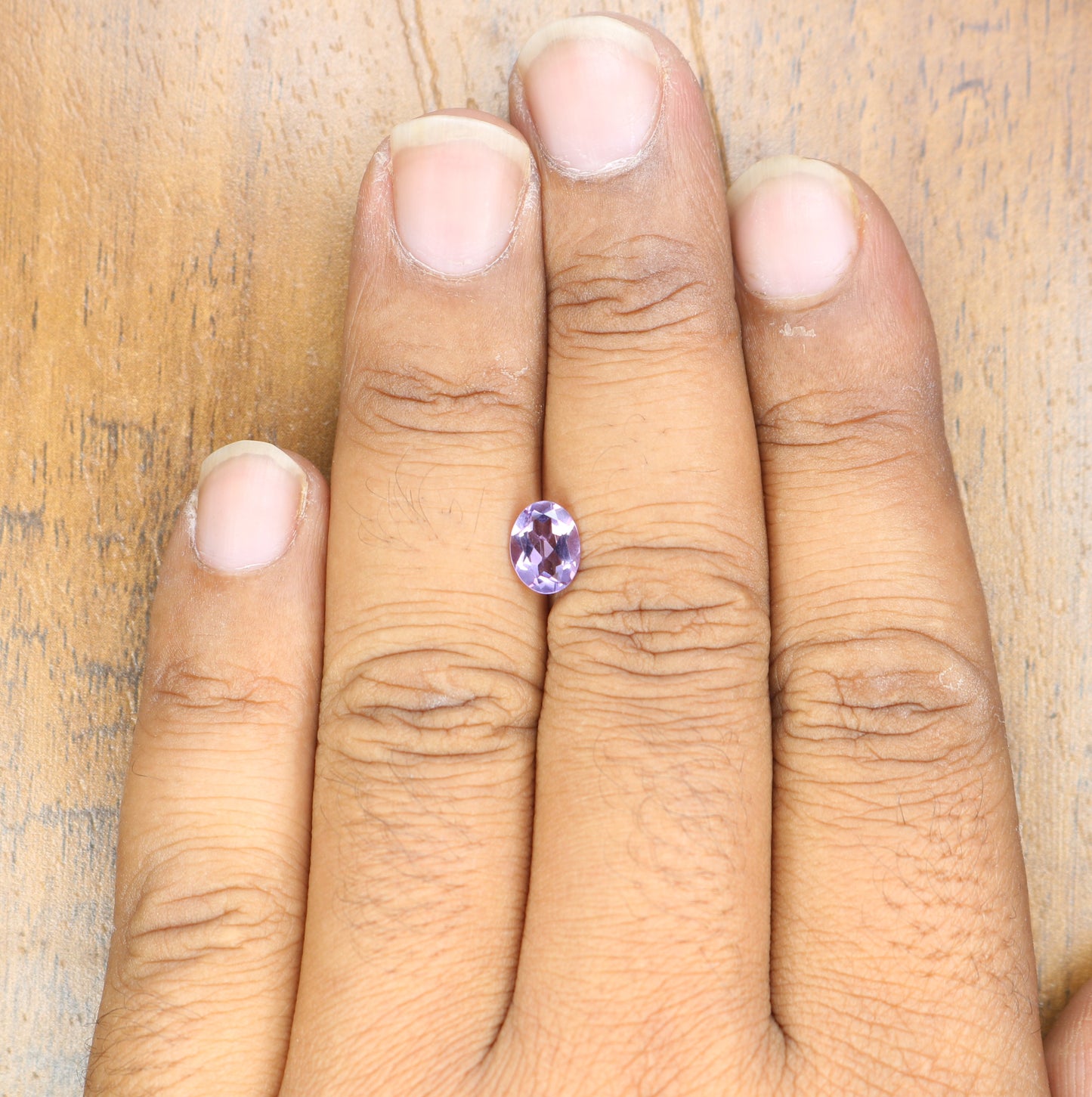0.94 CT Oval Shape Galaxy Purple Amethyst Natural Gemstone For Designer Jewelry - JayKrishna Diamond