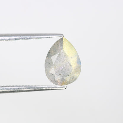 Enchanting Elegance: Unveil Romance with our 1.14 CT Pear-Shaped Labradorite Gemstone, Perfect for Your Dream Engagement Ring! - JayKrishna Diamond