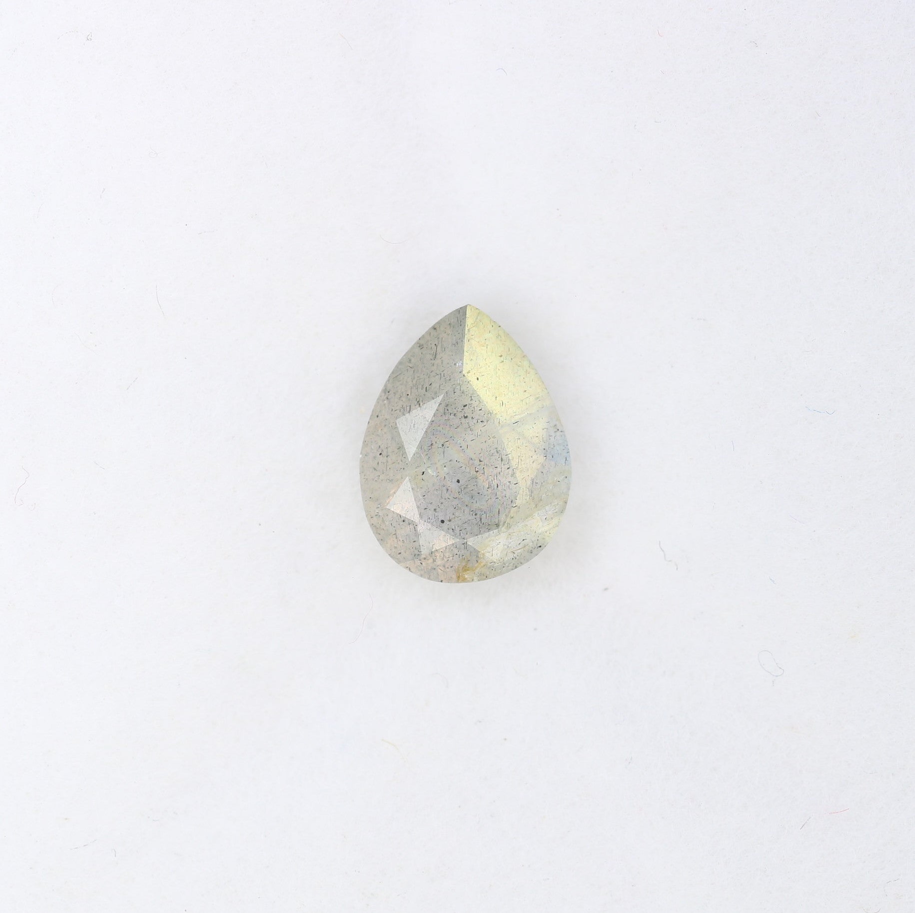 Enchanting Elegance: Unveil Romance with our 1.14 CT Pear-Shaped Labradorite Gemstone, Perfect for Your Dream Engagement Ring! - JayKrishna Diamond