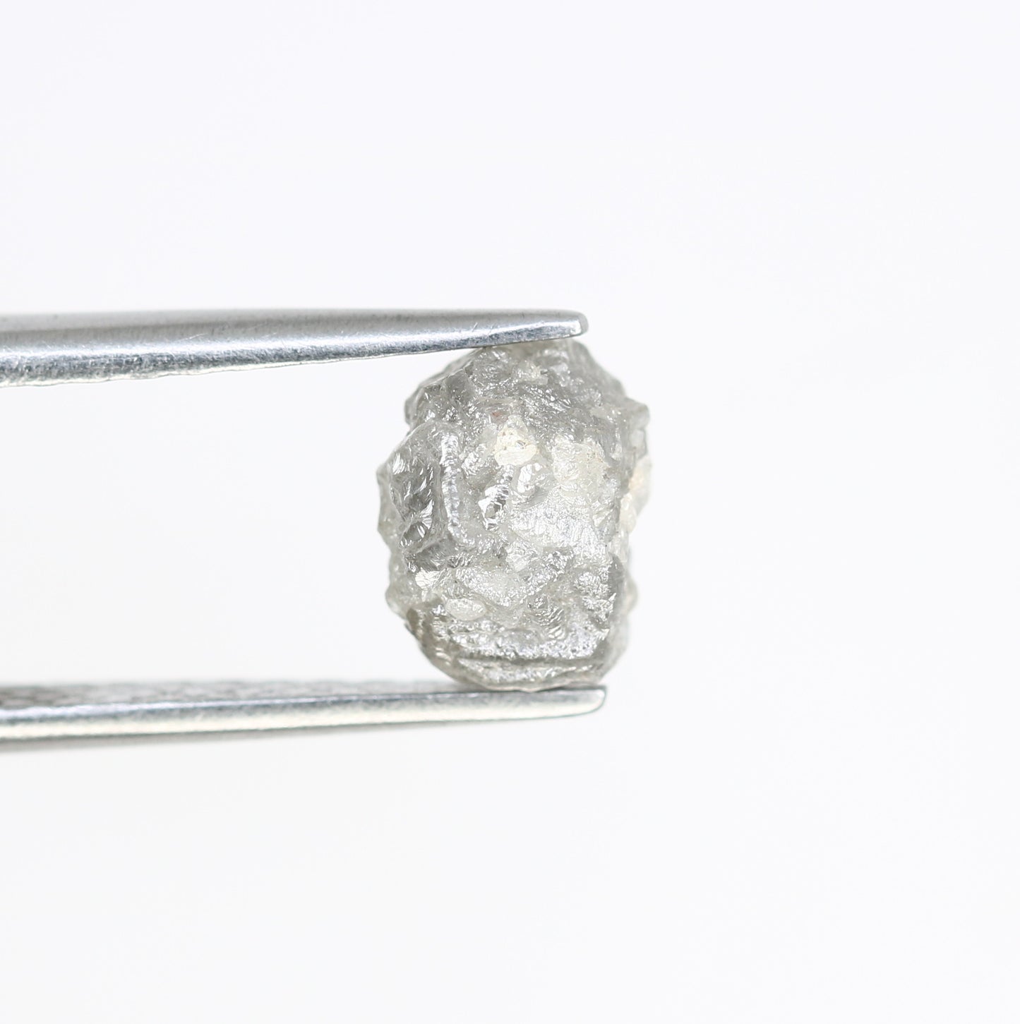 2.23 Carat Natural Loose Antique Grey Color Raw Rough Diamond For Wedding Ring - JayKrishna Diamond