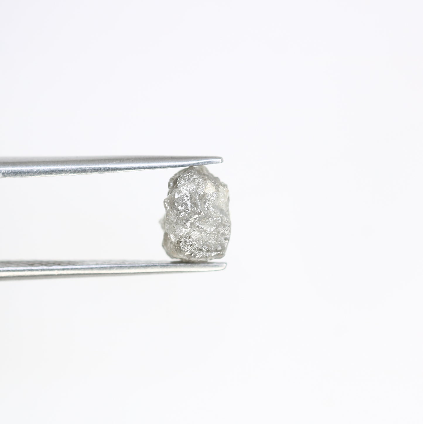 2.23 Carat Natural Loose Antique Grey Color Raw Rough Diamond For Wedding Ring - JayKrishna Diamond