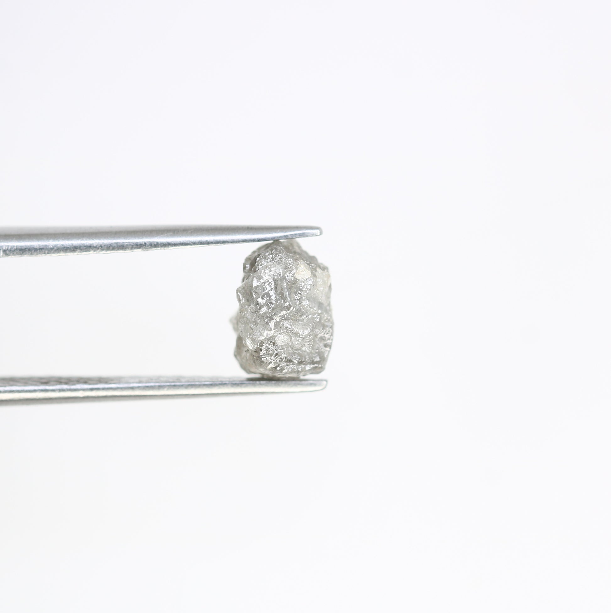 2.23 Carat Natural Loose Antique Grey Color Raw Rough Diamond For Wedding Ring - JayKrishna Diamond