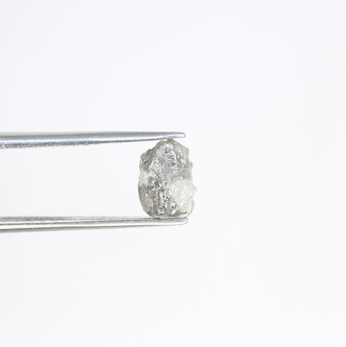 2.23 Carat Natural Loose Antique Grey Color Raw Rough Diamond For Wedding Ring - JayKrishna Diamond