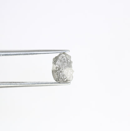 2.23 Carat Natural Loose Antique Grey Color Raw Rough Diamond For Wedding Ring - JayKrishna Diamond