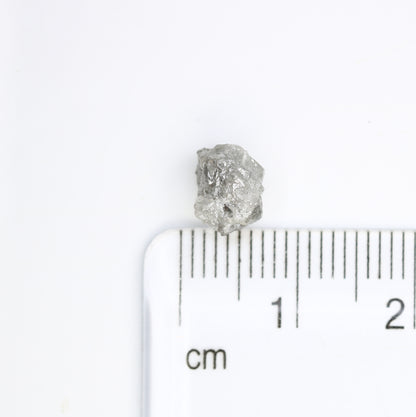 2.23 Carat Natural Loose Antique Grey Color Raw Rough Diamond For Wedding Ring - JayKrishna Diamond