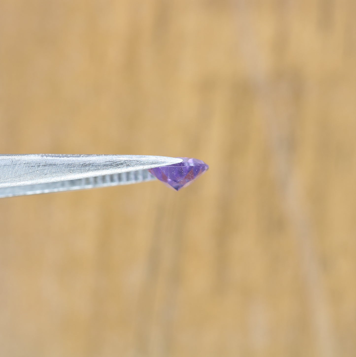 0.75 CT 8.00 MM Natural Purple Amethyst Pear Cut Gemstone For Wedding Ring - JayKrishna Diamond
