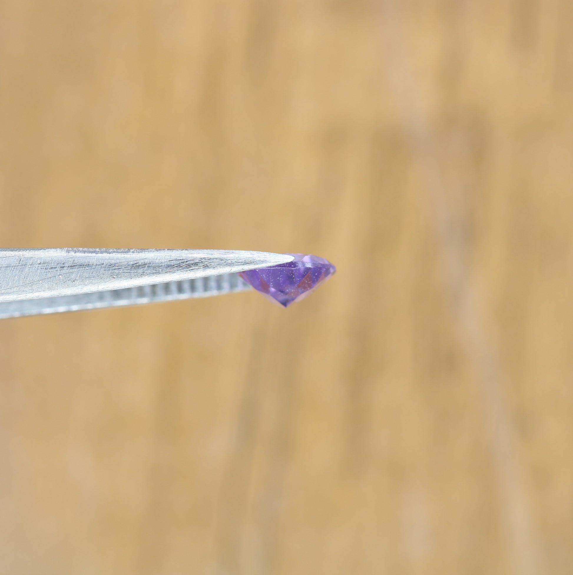 0.75 CT 8.00 MM Natural Purple Amethyst Pear Cut Gemstone For Wedding Ring - JayKrishna Diamond