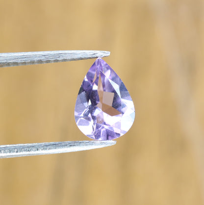 0.90 CT Beautiful Purple Amethyst Fancy Pear Shape Loose Gemstone For Promise Ring - JayKrishna Diamond